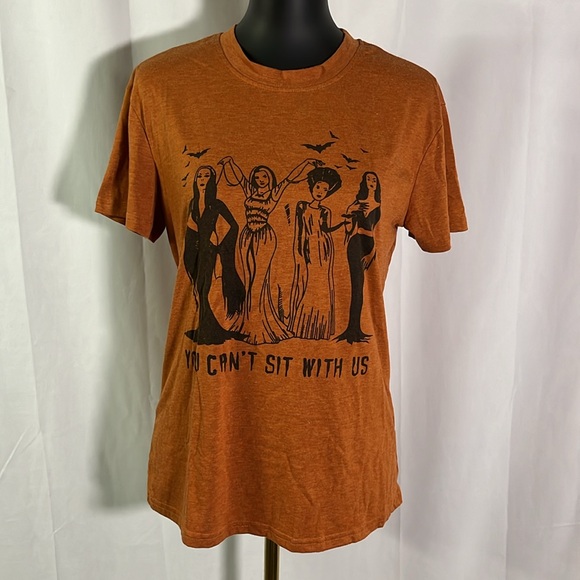 🛍 6 for $35 • You Can’t Sit With Us Horror Divas Halloween Graphic T-Shirt - Picture 1 of 15